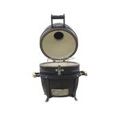 Mini kamado Grllr Ember noir mat 16 pouces