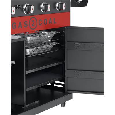 Tablette de Rangement Intérieur pour Barbecue Gas2Coal 2.0 Char-Broil