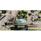 Tablettes latérales Acacia pour BIG GREEN EGG Large