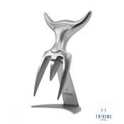 TRIDENS - Fourchette avec support inox