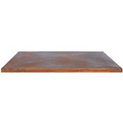 touffoir Brasro carr 90cm en acier Corten
