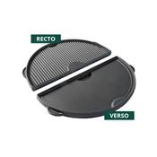 Demi-Plancha en fonte rversible pour BIG GREEN EGG X-Large & 2XL