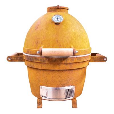 Barbecue Mini Kamado Goldens en Fonte Naturelle "Little Brother"