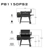 Barbecue à Pellets Pit Boss PRO SERIES 1150 WI-FI