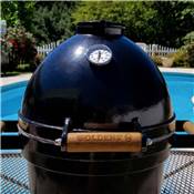 Barbecue Mini Kamado Goldens en Fonte "Little Brother"