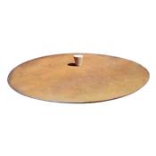 touffoir Brasero 100cm en acier Corten.